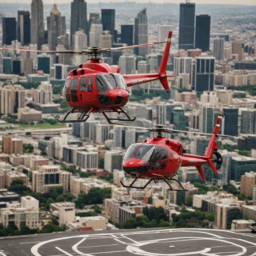 Co oznacza czerwony helikopter