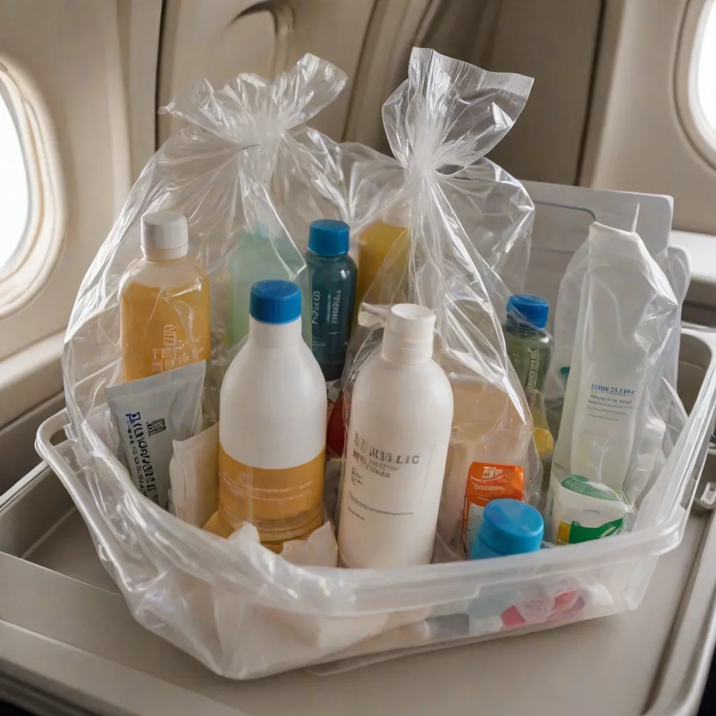 Przewożenie płynów w samolocie – Co i kiedy można?