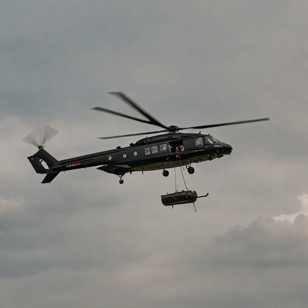 Czarny helikopter co oznacza?