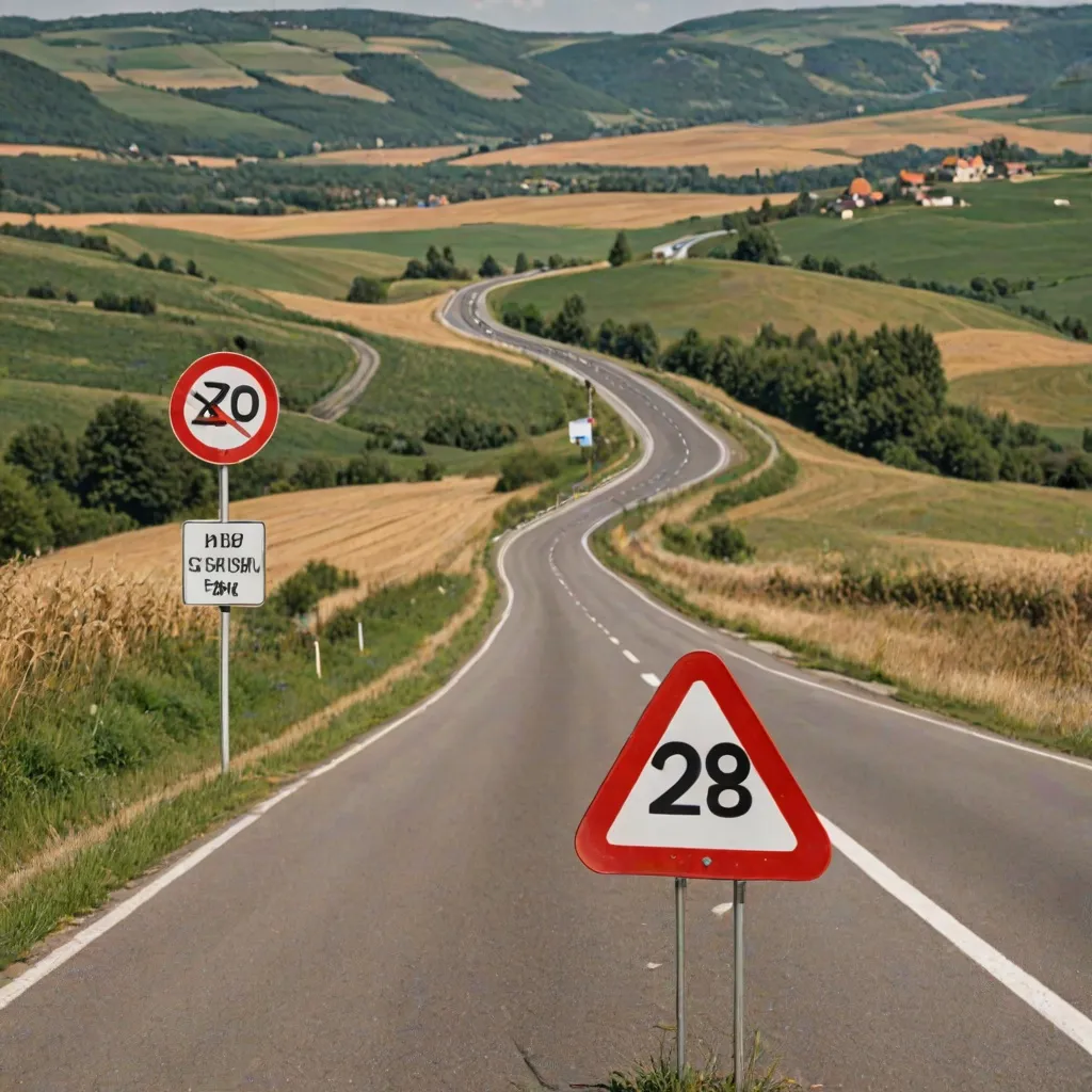 Jakie są ograniczenia prędkości w Czechach?