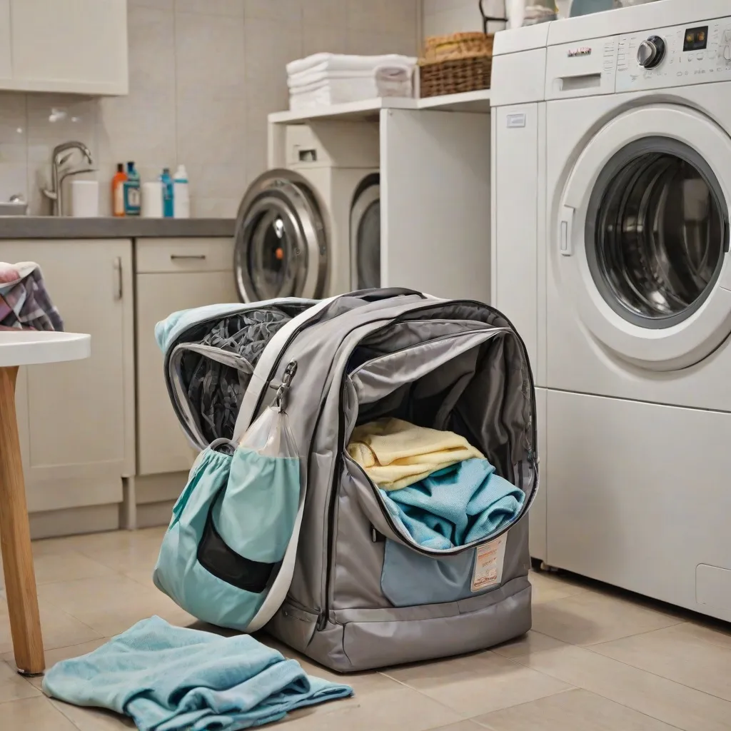 Jak prać plecak w pralce?