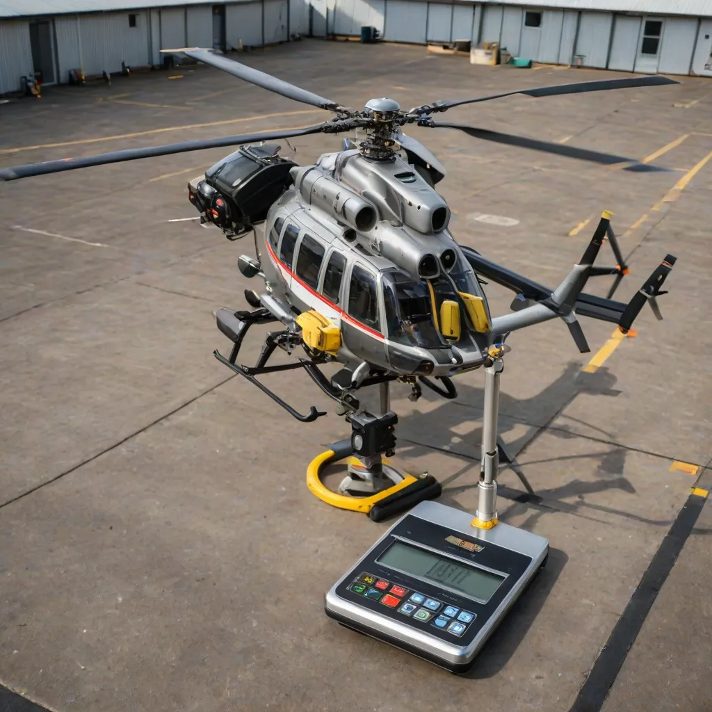 Ile waży helikopter