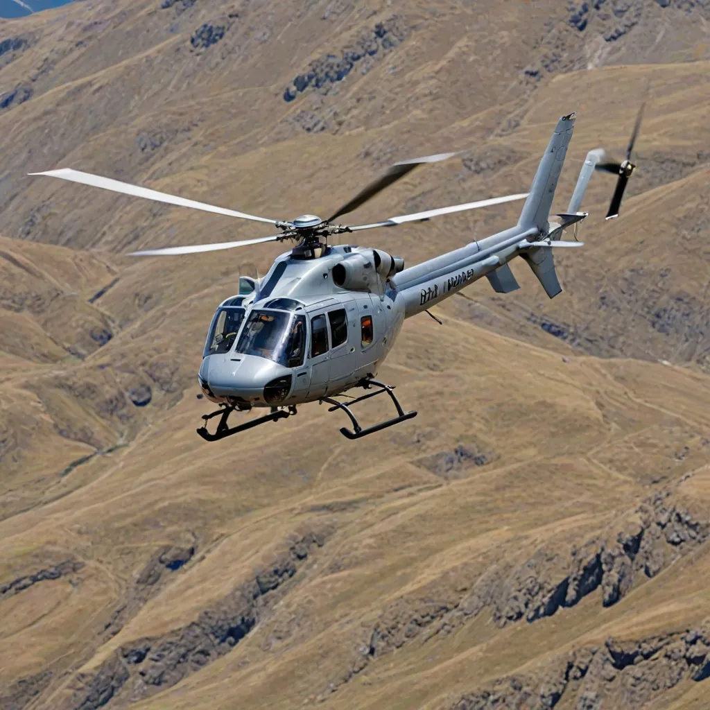 Jak wysoko lata helikopter?