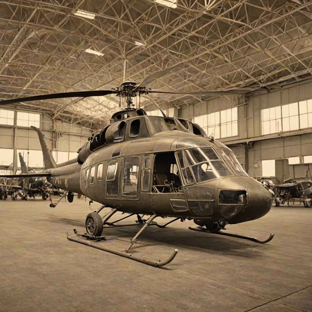 Kiedy powstał pierwszy helikopter?